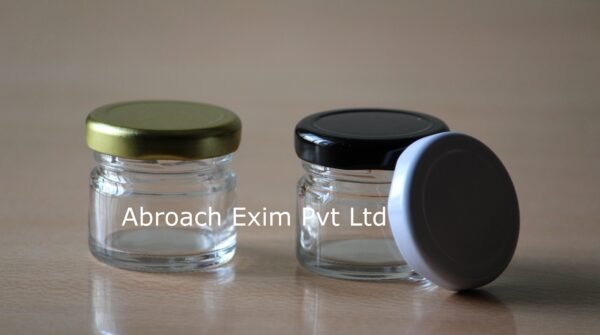 1 oz (30 ml) Round Glass Jar