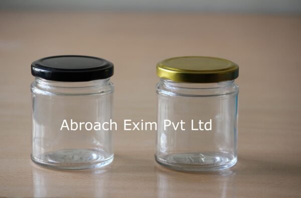 190 ml Clear Round Glass Jar