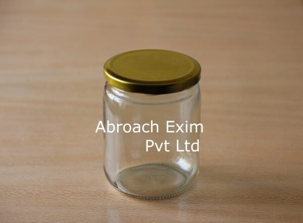 525 ml Round Glass Jar