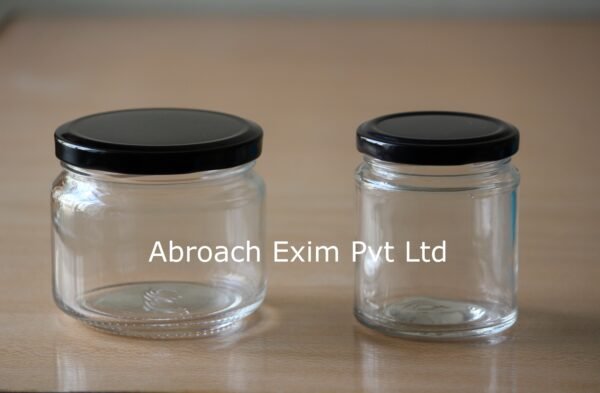 190 ml Clear Round Glass Jar - Image 2