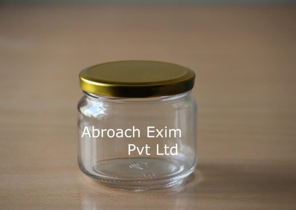 300 ml Clear Round Glass Jar - Image 2