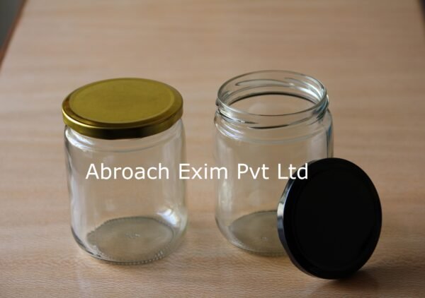 525 ml Round Glass Jar - Image 2