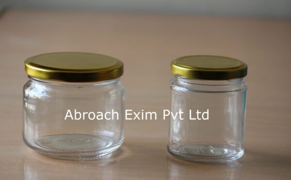 190 ml Clear Round Glass Jar - Image 3