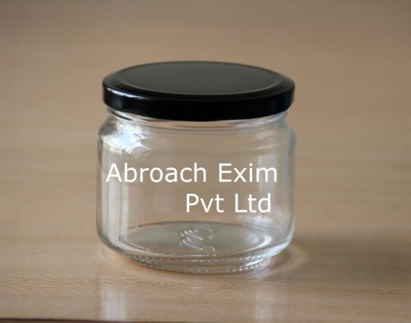 300 ml Clear Round Glass Jar - Image 3