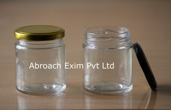 190 ml Clear Round Glass Jar - Image 4